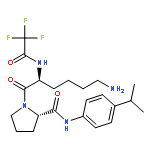 L-PROLINAMIDE, N2-(TRIFLUOROACETYL)-L-LYSYL-N-[4-(1-METHYLETHYL)PHENYL]-