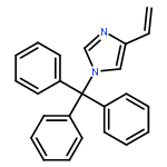 1H-Imidazole, 4-ethenyl-1-(triphenylmethyl)-