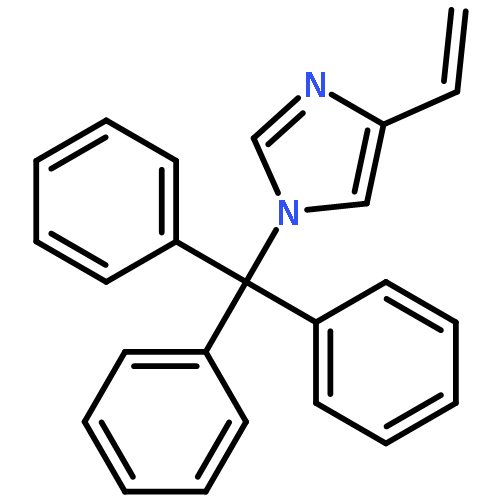 1H-Imidazole, 4-ethenyl-1-(triphenylmethyl)-