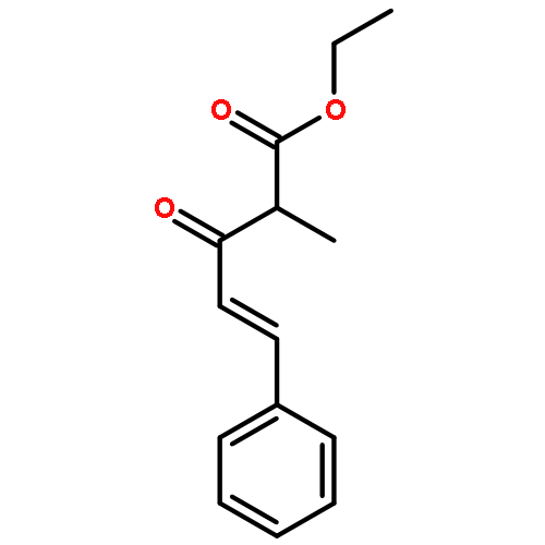 4-Pentenoic acid, 2-methyl-3-oxo-5-phenyl-, ethyl ester, (E)-