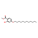 Benzoic acid, 4-(dodecyloxy)-2-hydroxy-, methyl ester