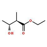 Butanoic acid, 3-hydroxy-2-methyl-, ethyl ester, (2R,3R)-