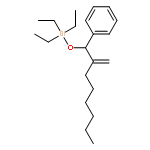 Silane, triethyl[(2-methylene-1-phenyloctyl)oxy]-