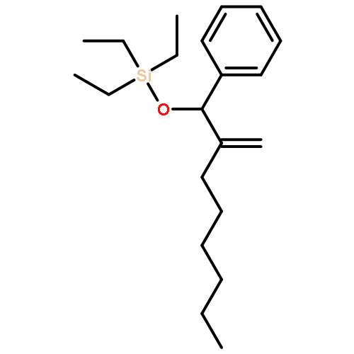 Silane, triethyl[(2-methylene-1-phenyloctyl)oxy]-