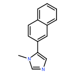 1-methyl-5-(2-naphthalenyl)-1H-Imidazole