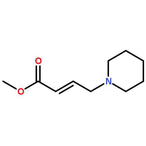 2-Butenoic acid, 4-(1-piperidinyl)-, methyl ester