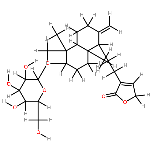 3-O-beta-D-glucopyranosyl-14,19-dideoxyandrographolide