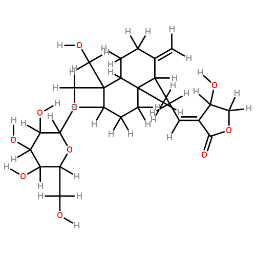 3-O-beta-D-glucopyranosylandrographolide