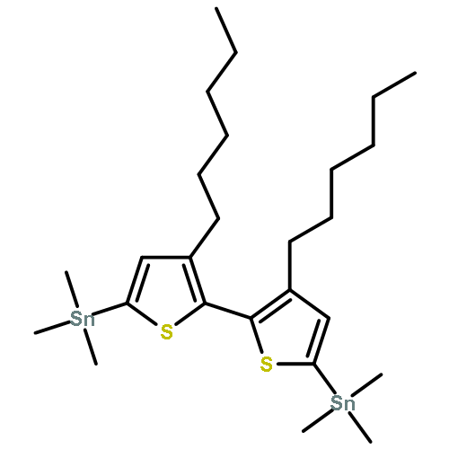 [4-hexyl-5-(3-hexyl-5-trimethylstannylthiophen-2-yl)thiophen-2-yl]-trimethylstannane