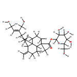 19-carboxylic acid-O-beta-D-glucopyranosyl-8(17),13-ent-labdadien-15,16-diol