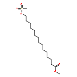 Pentadecanoic acid, 15-[(methylsulfonyl)oxy]-, methyl ester