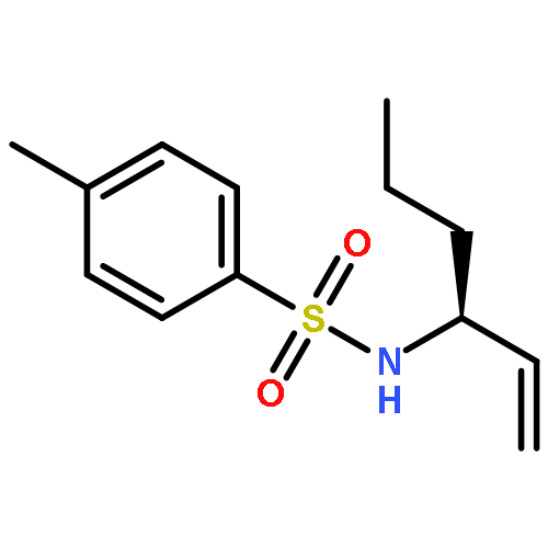 Benzenesulfonamide, N-[(1S)-1-ethenylbutyl]-4-methyl-
