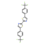 2,2'-BITHIAZOLE, 5,5'-BIS[4-(TRIFLUOROMETHYL)PHENYL]-