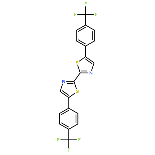 2,2'-BITHIAZOLE, 5,5'-BIS[4-(TRIFLUOROMETHYL)PHENYL]-