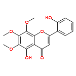 5-hydroxy-2-(2-hydroxyphenyl)-6,7,8-trimethoxy-4H-chromen-4-one