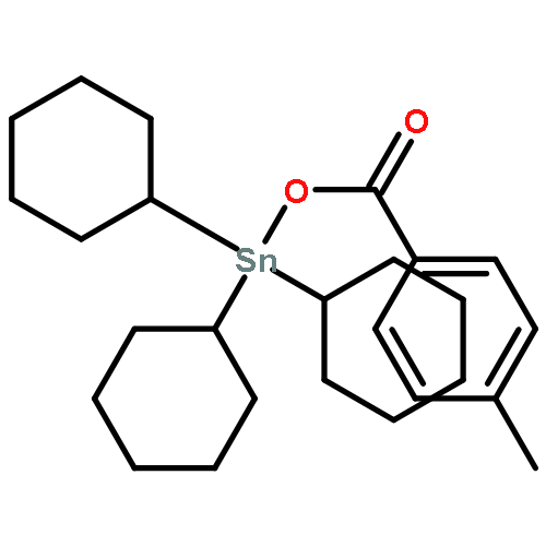 Stannane, tricyclohexyl[(4-methylbenzoyl)oxy]-