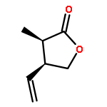 2(3H)-Furanone, 4-ethenyldihydro-3-methyl-, (3R,4S)-rel-