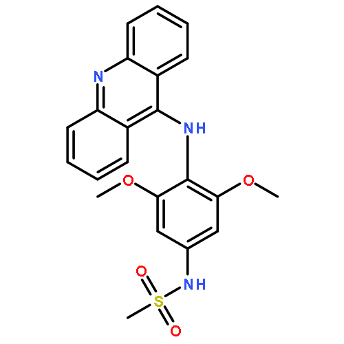 N-[4-(acridin-9-ylamino)-3,5-dimethoxyphenyl]methanesulfonamide