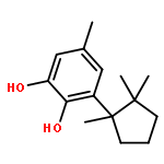 4-Methyl-6-[(1S)-1,2,2-trimethylcyclopentyl]benzene-1,2-diol