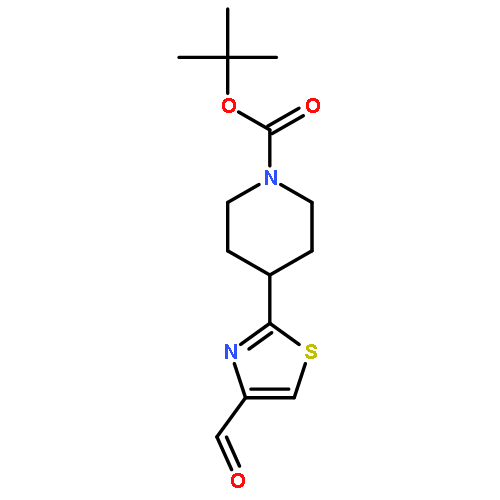 tert-Butyl 4-(4-formylthiazol-2-yl)piperidine-1-carboxylate