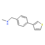 Benzenemethanamine,N-methyl-4-(3-thienyl)-