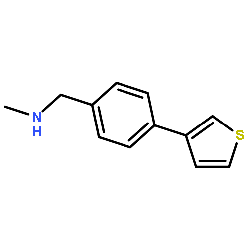 Benzenemethanamine,N-methyl-4-(3-thienyl)-