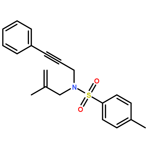 Benzenesulfonamide,4-methyl-N-(2-methyl-2-propenyl)-N-(3-phenyl-2-propynyl)-