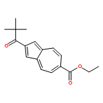 6-Azulenecarboxylic acid, 2-(2,2-dimethyl-1-oxopropyl)-, ethyl ester