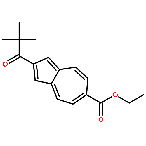 6-Azulenecarboxylic acid, 2-(2,2-dimethyl-1-oxopropyl)-, ethyl ester