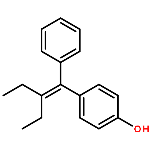 Phenol, 4-(2-ethyl-1-phenyl-1-butenyl)-