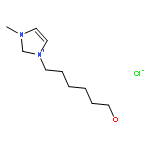 1H-Imidazolium, 1-(6-hydroxyhexyl)-3-methyl-, chloride