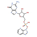 Guanosine,5'-O-[hydroxy(3H-1,2,3-triazolo[4,5-b]pyridin-3-yloxy)phosphinyl]-