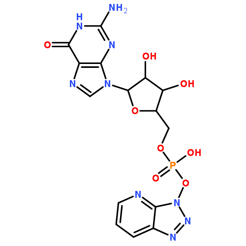 Guanosine,5'-O-[hydroxy(3H-1,2,3-triazolo[4,5-b]pyridin-3-yloxy)phosphinyl]-