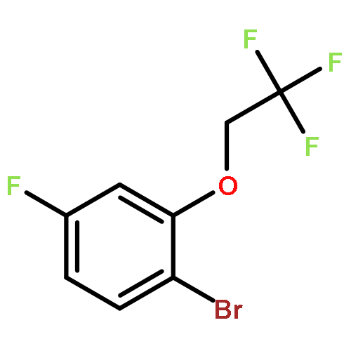 Benzene, 1-bromo-4-fluoro-2-(2,2,2-trifluoroethoxy)-