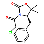 2-Oxazolidinone, 3-(chloroacetyl)-5,5-dimethyl-4-(phenylmethyl)-, (4R)-