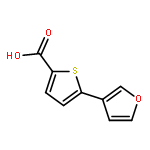 2-Thiophenecarboxylic acid, 5-(3-furanyl)-