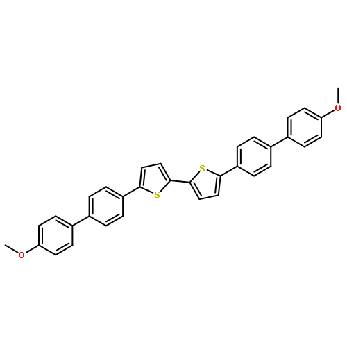 2,2'-Bithiophene, 5,5'-bis(4'-methoxy[1,1'-biphenyl]-4-yl)-