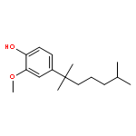 Phenol, 2-methoxy-4-(1,1,5-trimethylhexyl)-