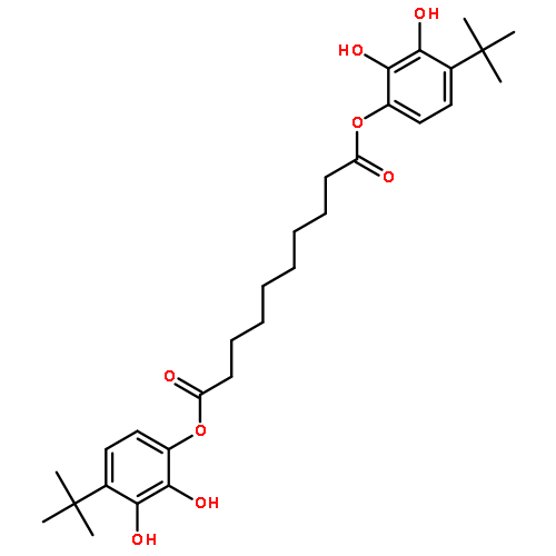 Decanedioic acid, bis[4-(1,1-dimethylethyl)-2,3-dihydroxyphenyl] ester