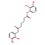 HEXANEDIOIC ACID, BIS(2,3-DIHYDROXYPHENYL) ESTER