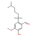 Benzaldehyde, 5-hydroxy-4-methoxy-2-(1,1,5-trimethylhexyl)-