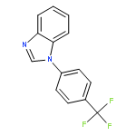 1H-Benzimidazole,1-[4-(trifluoromethyl)phenyl]-