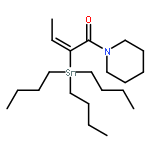 Piperidine, 1-[(2E)-1-oxo-2-(tributylstannyl)-2-butenyl]-