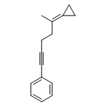 BENZENE, (5-CYCLOPROPYLIDENE-1-HEXYNYL)-