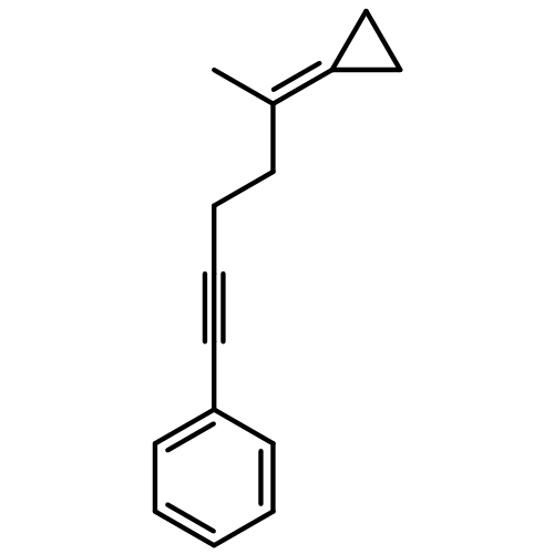 BENZENE, (5-CYCLOPROPYLIDENE-1-HEXYNYL)-