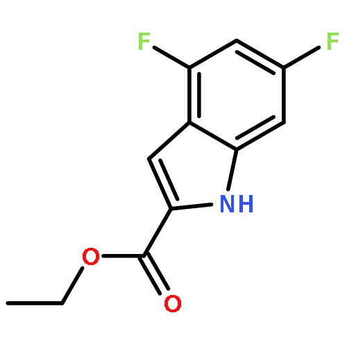 1H-Indole-2-carboxylic acid, 4,6-difluoro-, ethyl ester