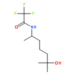 Acetamide, 2,2,2-trifluoro-N-(5-hydroxy-1,5-dimethylhexyl)-