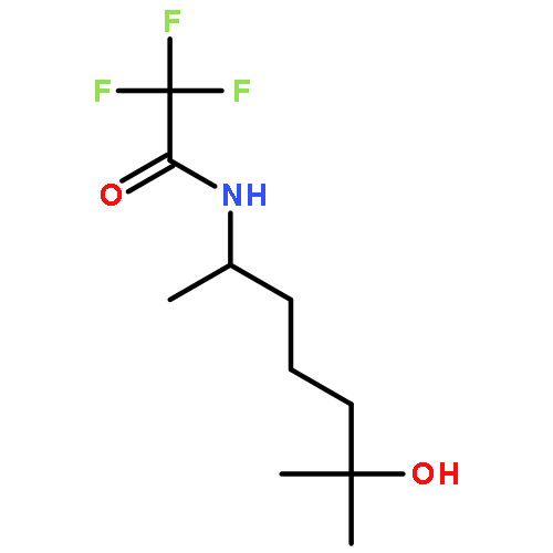 Acetamide, 2,2,2-trifluoro-N-(5-hydroxy-1,5-dimethylhexyl)-