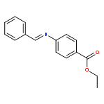 Benzoic acid, 4-[(E)-(phenylmethylene)amino]-, ethyl ester