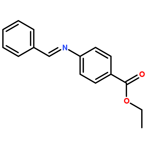 Benzoic acid, 4-[(E)-(phenylmethylene)amino]-, ethyl ester